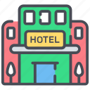 hotel, restaurant, food, services, building, architecture