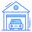 garage, car, service, vehicle, mechanic, automobile, car garage