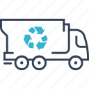 recycling, system, truck