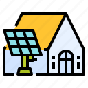 cell, energy, house, renewable, solar