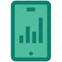 analytics, chart, graph, mobile, report, sales, statistics