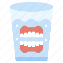 dentures, dental, tooth, medical, glass