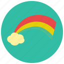 cloud, color, rainbow, weather