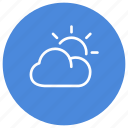 cloudy, sunny, weather, climate, forecast