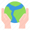 earth, hand, ecology, environment, save, world