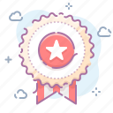 achievement, award, badge