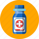 alcohol, antiseptic, bottle