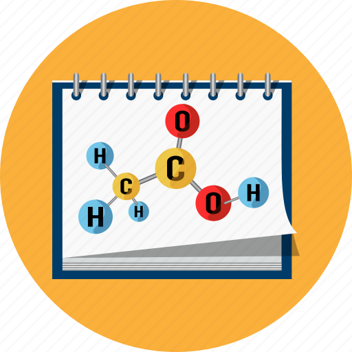 Chemical, formula, molecular, notebook icon - Download on Iconfinder