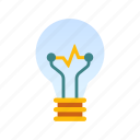 bulb, electric, electricity, energy, idea, power, spark