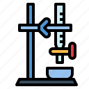 buret, chemistry, experiment, test, tubes