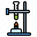 alcohol, burner, experiment, scientific, test, tubes