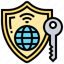 internet, key, online, protection, security