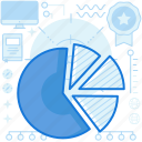 analytics, chart, graph, pie, seo, statistics