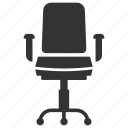 armchair, business, chair, desk, position