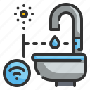 automatic, basin, bathroom, faucet, sink, technology, wash