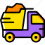 dump, transport, truck, vehicle 