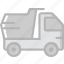 dump, transport, truck, vehicle 