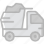 dump, transport, truck, vehicle 