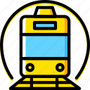 train, transport, vehicle