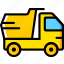 dump, transport, truck, vehicle 