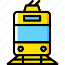 tram, transport, vehicle