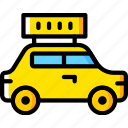 taxi, transport, vehicle