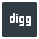 digg, logo, media, social