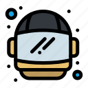 astronaut, helmet, space