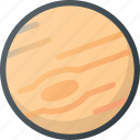 jupiter, planet, ring, solar, space, system