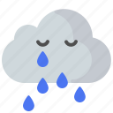 cloud, cloudy, rain, thunder, weather