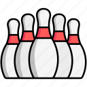 bowling pins, bowling, pins