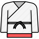 karate, sport, kimono