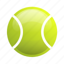 ball, glossy, sports, tennis, tennis ball