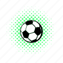 ball, comics, football, game, goal, soccer, sport