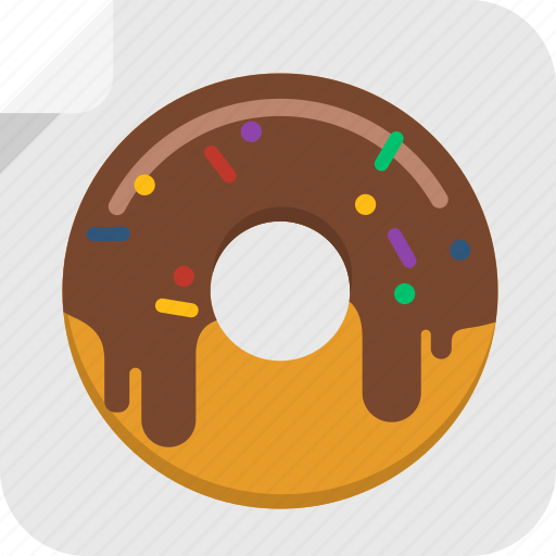 Snack, food, dessert, fat, donut, sweet, doughnut icon - Download on Iconfinder