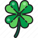 clover, leaf, nature, lucky, four