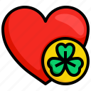 heart, lover, peace, st, patricks