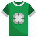 shirt, tshirt, wearing, casual, st, patricks, day