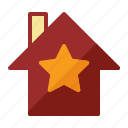 estate, home, house, star, property