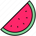 beach, fruit, melon, summer, water melon