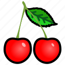 berries, cherry, food, fruit, kitchen, vegetable