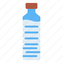 summer, waterbottle, drink, beverage, plastic, bottle