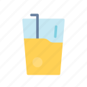 juice, orange, summer