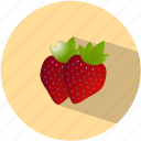 strawberry, dessert, food, fruit, healthy, red, sweet