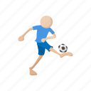 ball, cartoon, competition, football, game, soccer, sport