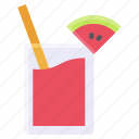 beverage, drinks, juice, summer, watermelon