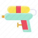 child, summer, toy, water gun