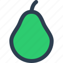 pear, fruit, food, healthy