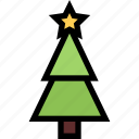 christmas, decoration, fir, santa, star, tree