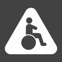 disability, disabled, handicapped, sign, traffic, wheelchair